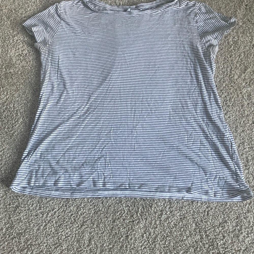 Women’s striped casual top large H&M